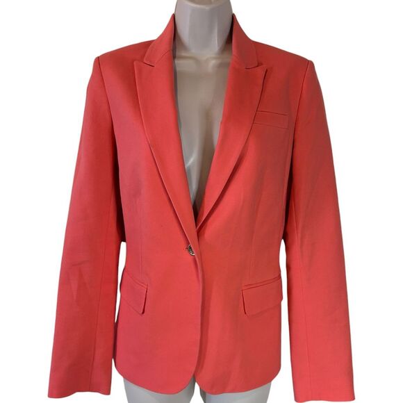 Vince Camuto Jackets & Blazers - Vince‎ Camuto Coral Single-Button Blazer Professional Office Wear Size 6